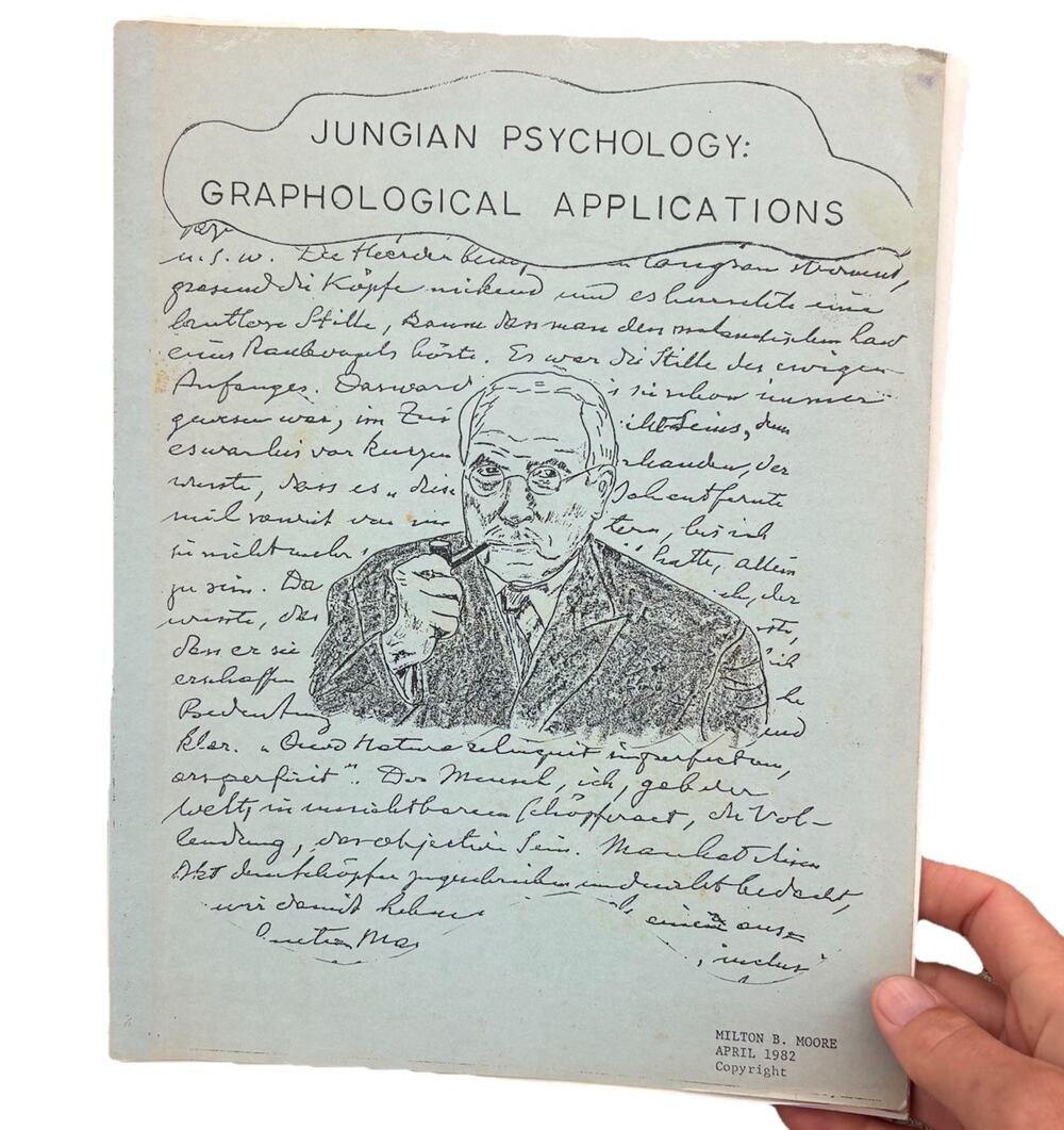 Jungian Psychology: Graphological Applications by Milton B. Moore Manual FAIR